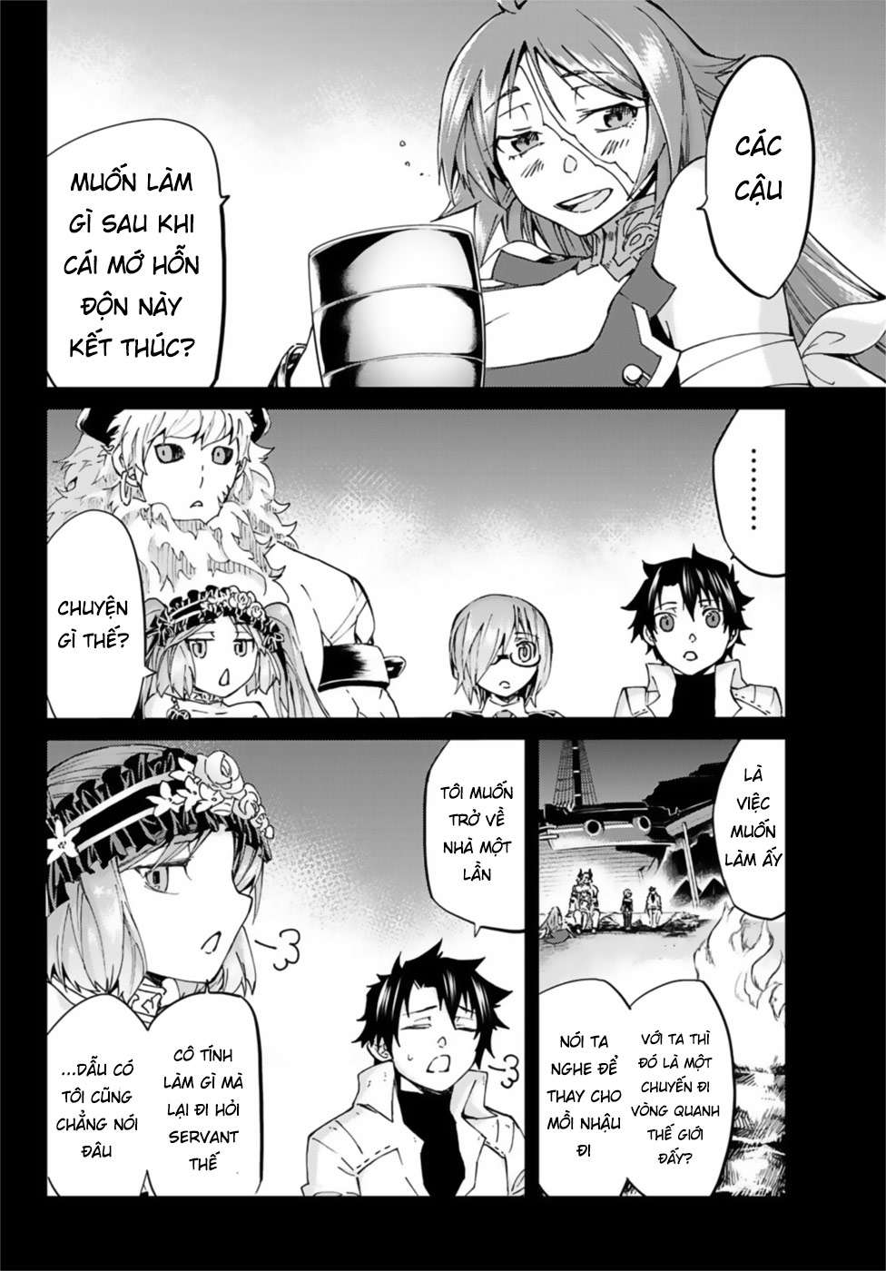 fate/grand order -turas realta- chapter 27: dị Điểm thứ ba (8) - Next chapter 28: \"quái vật\"