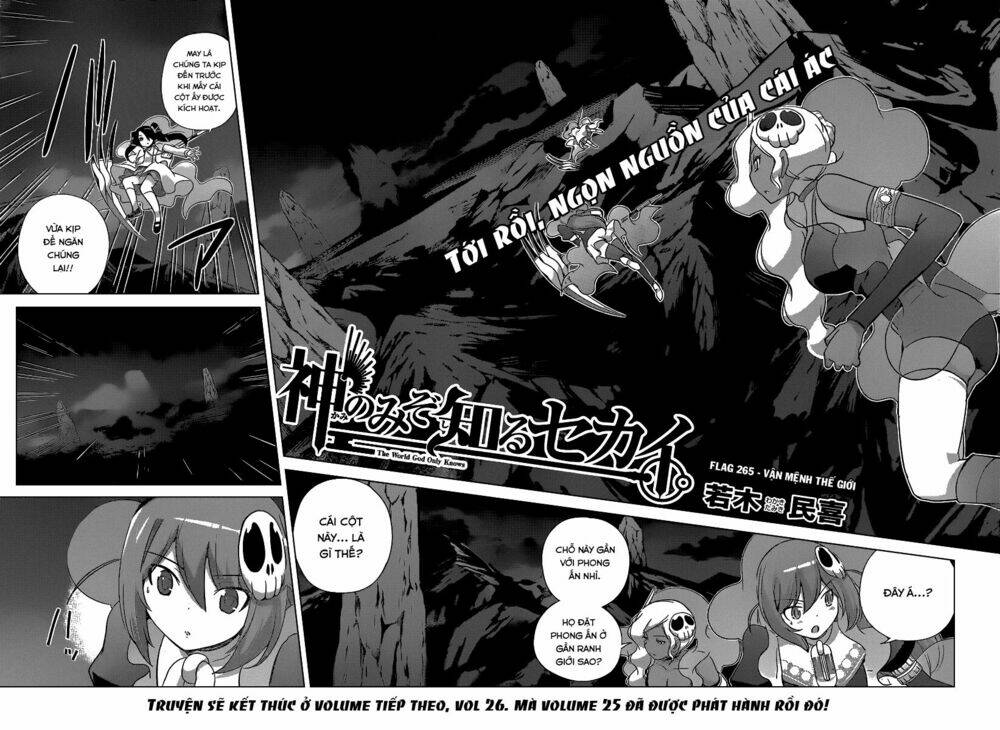 The World God Only Knows - Kami nomi zo Shiru Sekai Chapter 265 - Trang 2